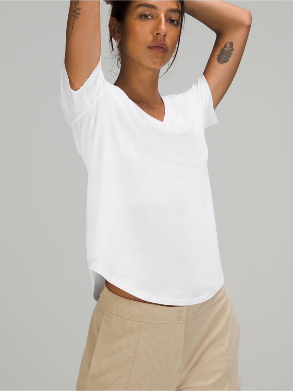 Liulu Lemon  V-Neck Women's Top